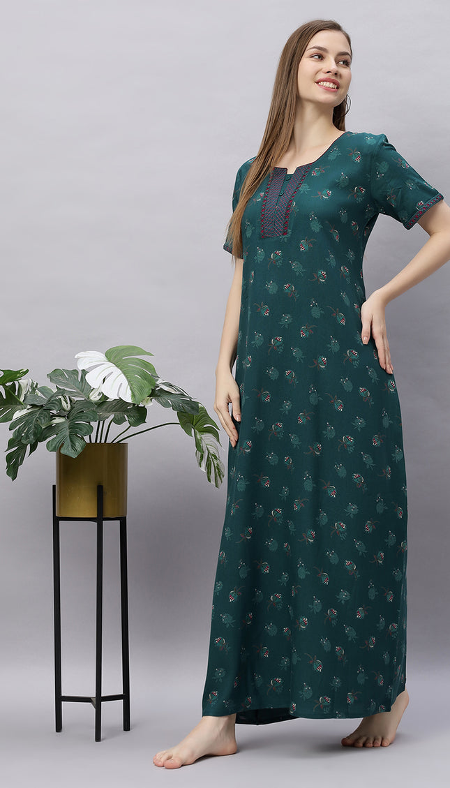 Womens Nightwear Full-Length Nighty