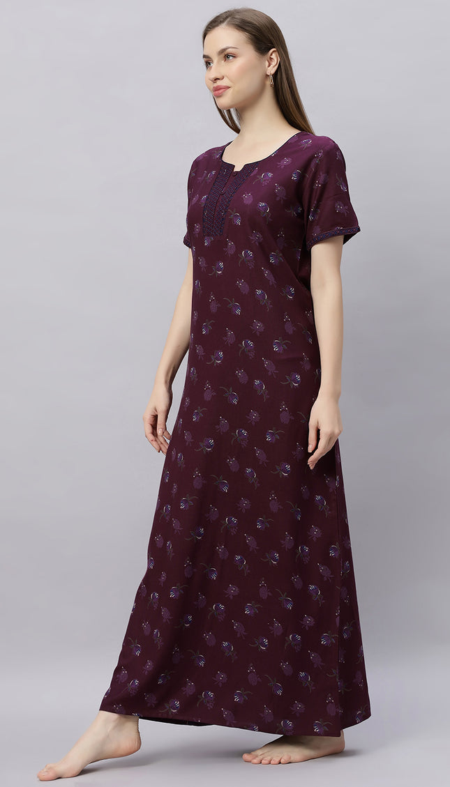 Womens Nightwear Full-Length Nighty