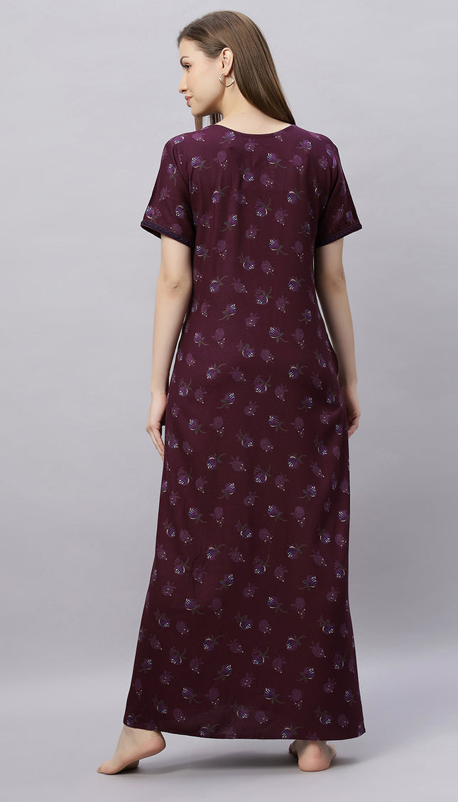 Womens Nightwear Full-Length Nighty