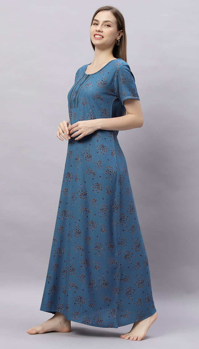 Womens Nightwear Full-Length Nighty