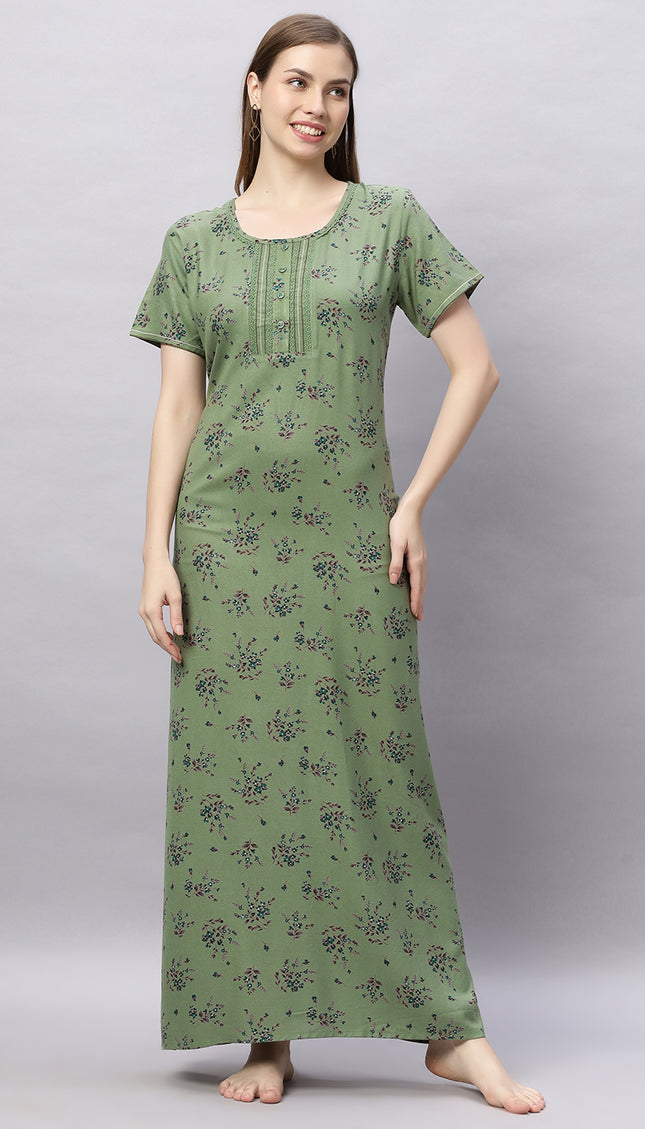 Womens Nightwear Full-Length Nighty
