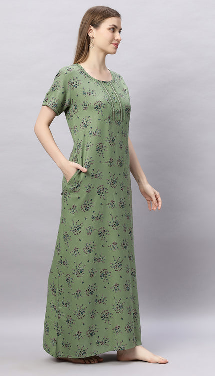 Womens Nightwear Full-Length Nighty