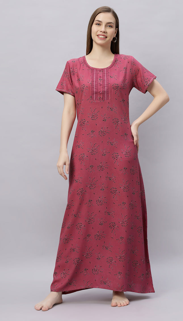 Womens Nightwear Full-Length Nighty