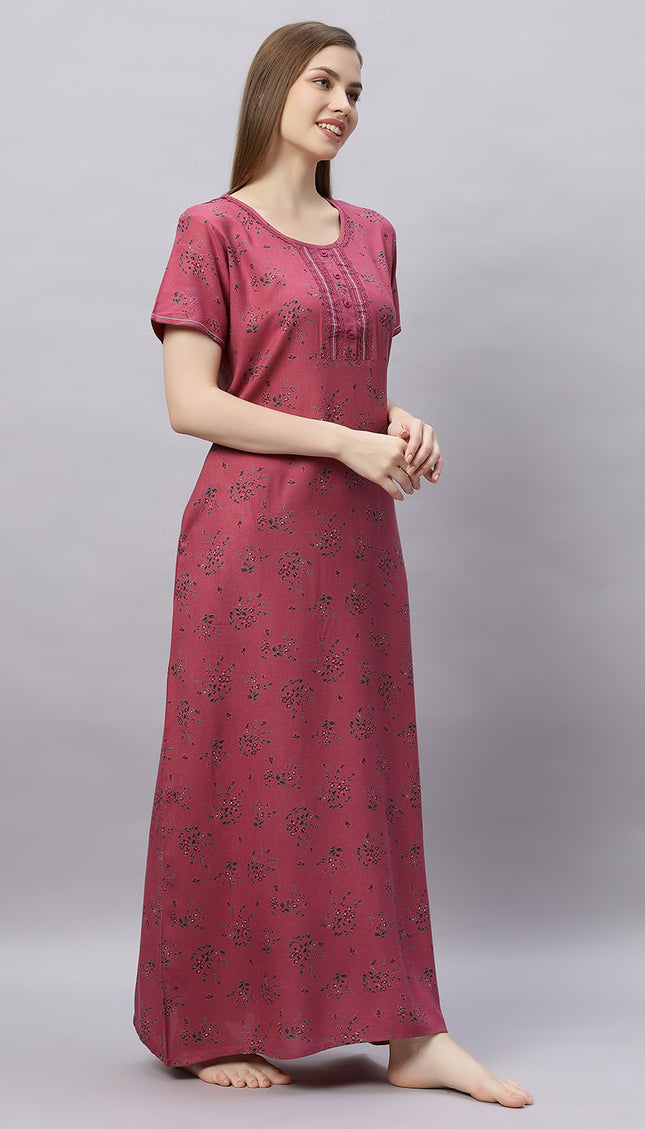 Womens Nightwear Full-Length Nighty