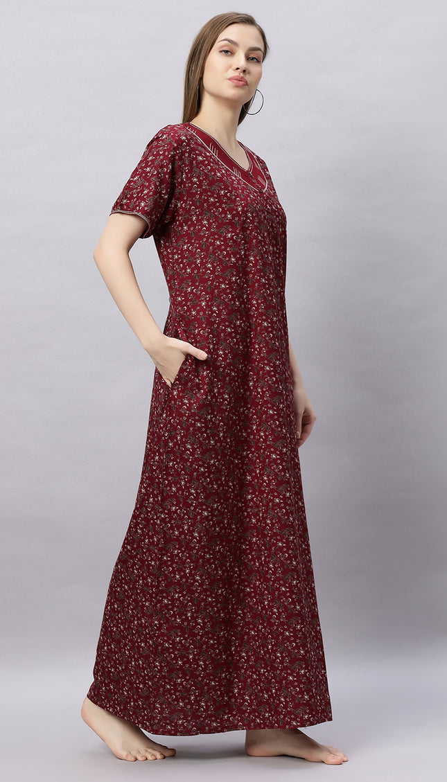 Womens Nightwear Full-Length Nighty