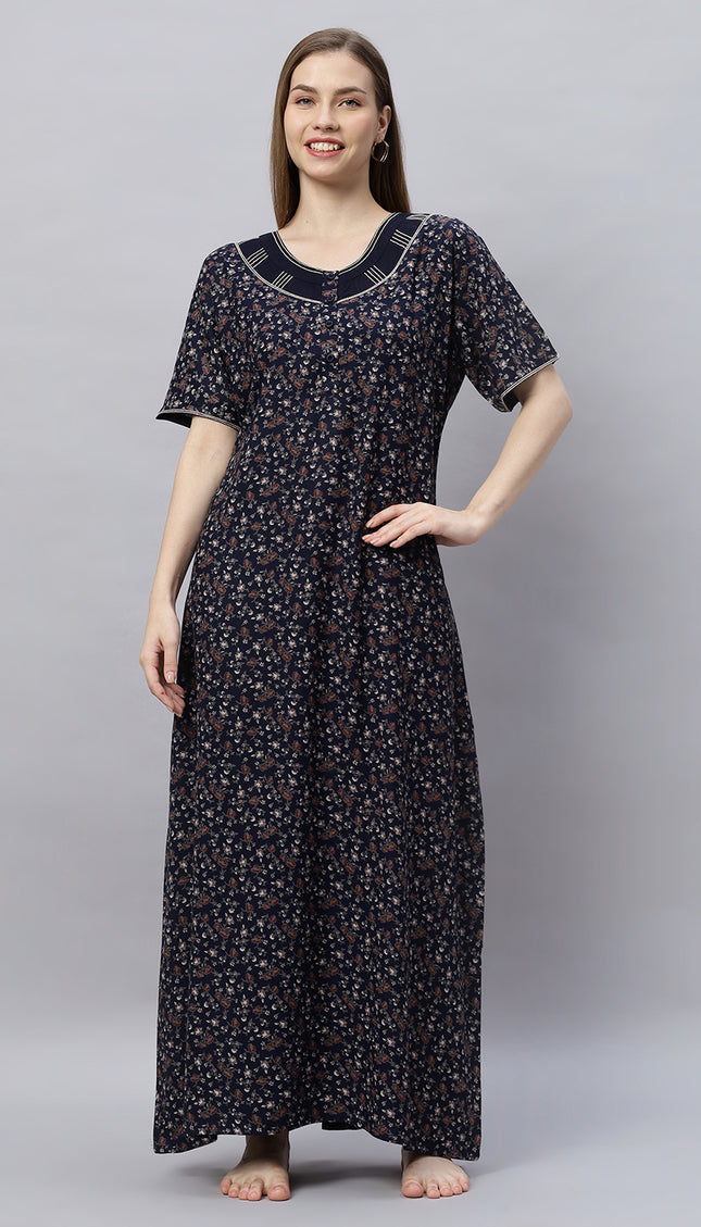 Womens Nightwear Full-Length Nighty