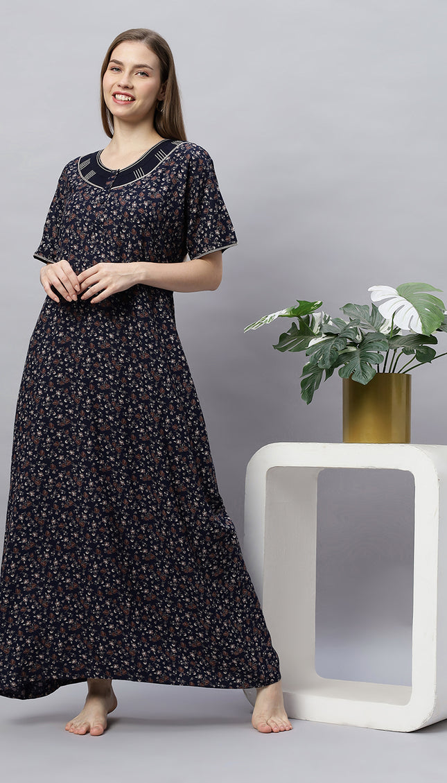Womens Nightwear Full-Length Nighty