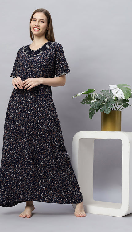 Womens Nightwear Full-Length Nighty
