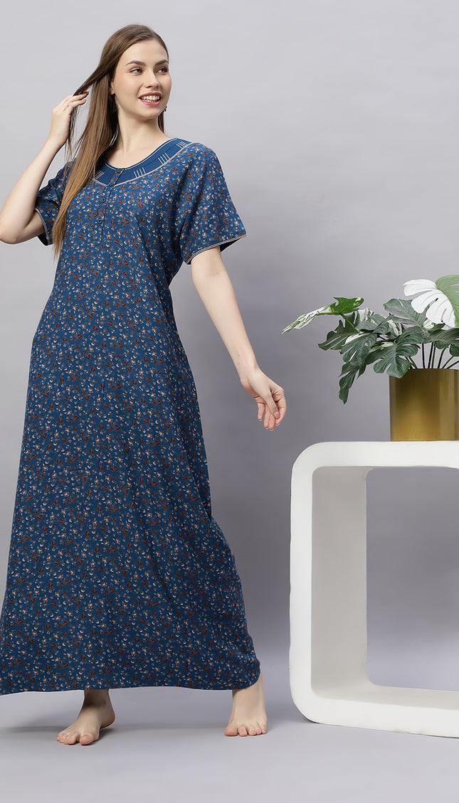 Womens Nightwear Full-Length Nighty