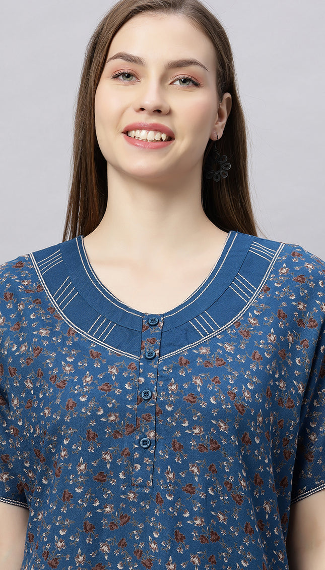 Womens Nightwear Full-Length Nighty