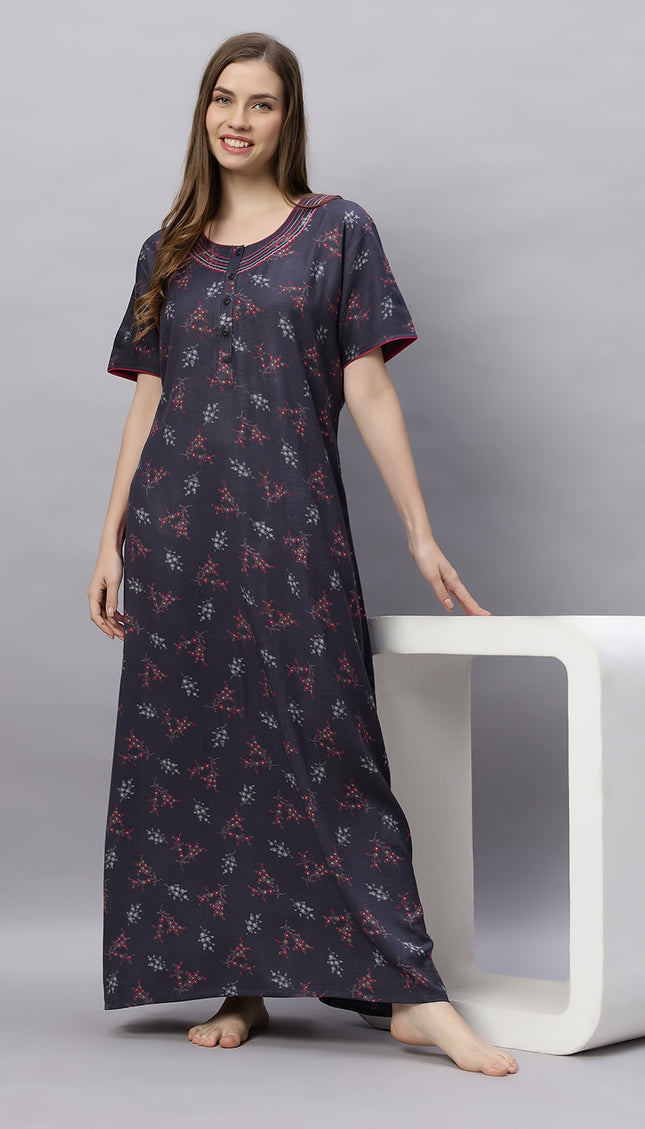 Womens Nightwear Full-Length Nighty