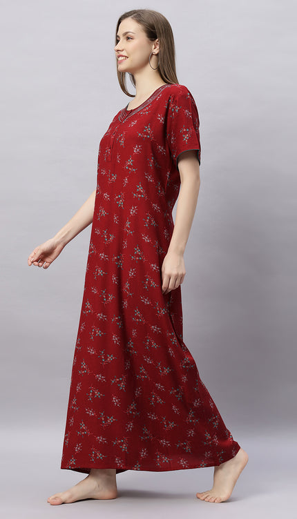 Womens Nightwear Full-Length Nighty