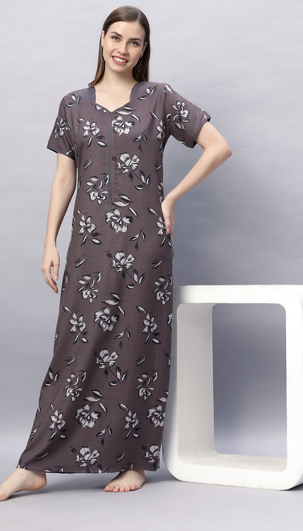 Womens Nightwear Full-Length Nighty