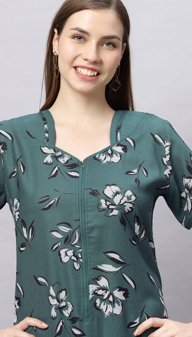 Womens Nightwear Full-Length Nighty