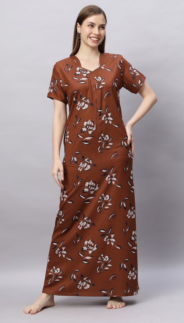 Womens Nightwear Full-Length Nighty