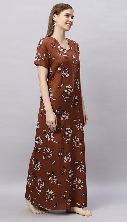 Womens Nightwear Full-Length Nighty