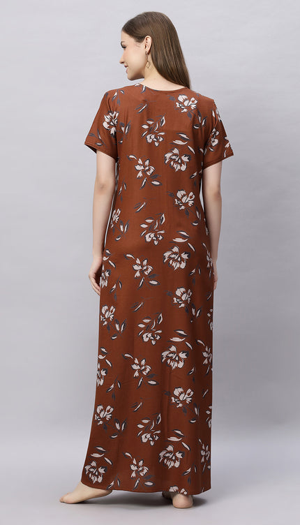 Womens Nightwear Full-Length Nighty