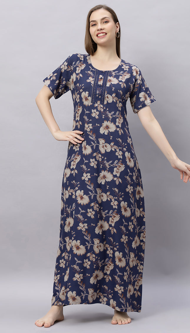 Womens Nightwear Full-Length Nighty