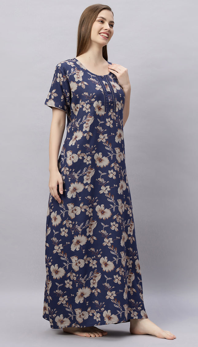 Womens Nightwear Full-Length Nighty