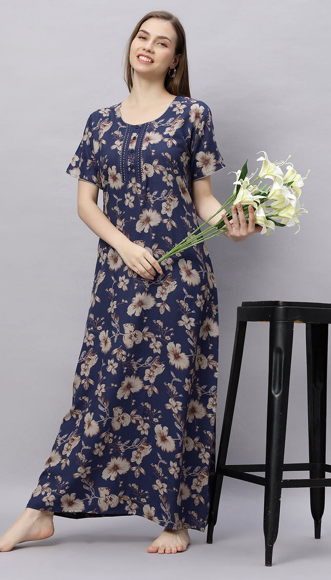Womens Nightwear Full-Length Nighty