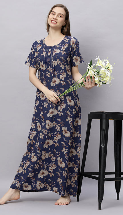 Womens Nightwear Full-Length Nighty