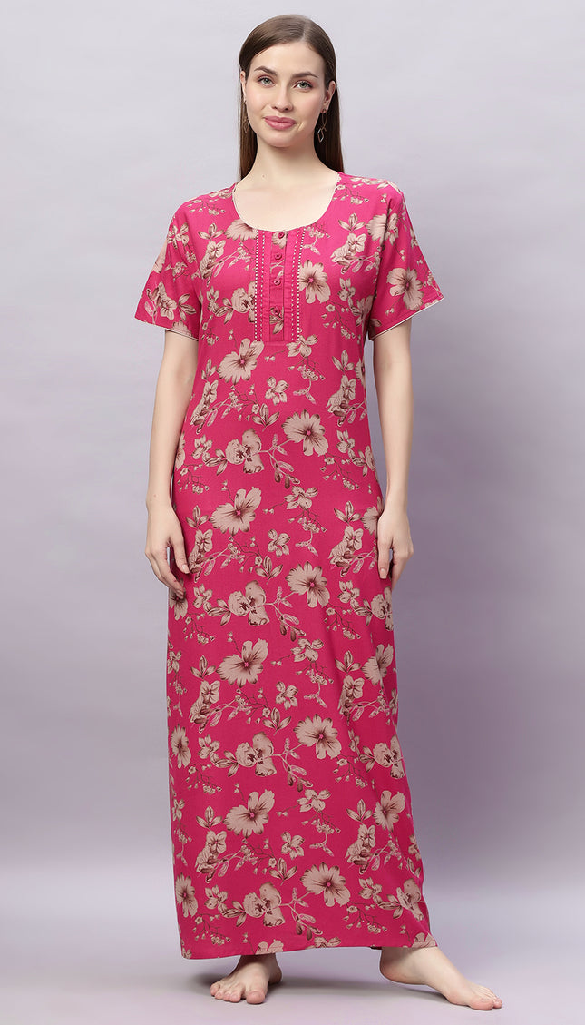 Womens Nightwear Full-Length Nighty