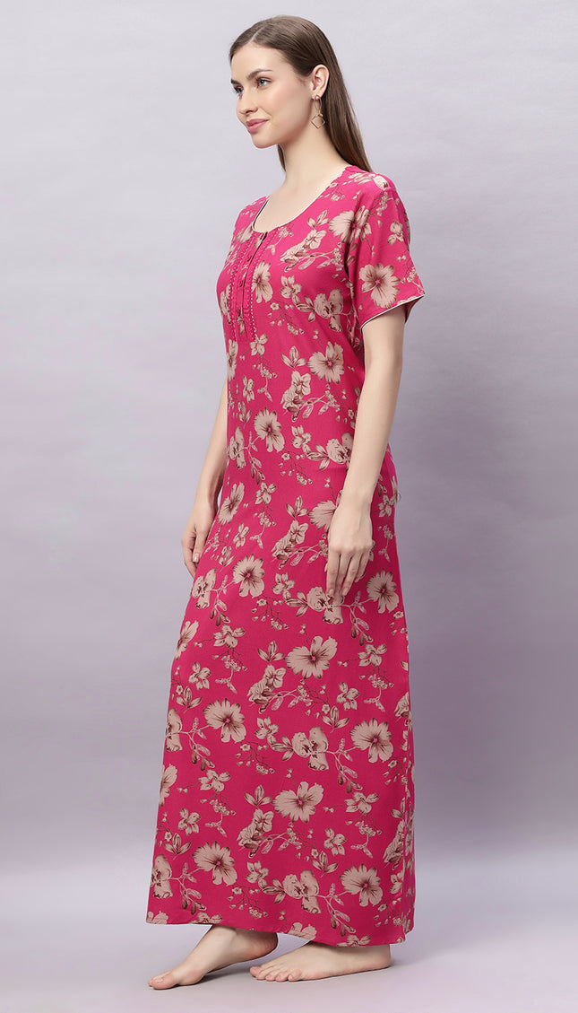 Womens Nightwear Full-Length Nighty