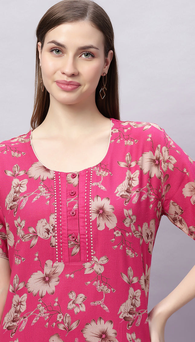 Womens Nightwear Full-Length Nighty
