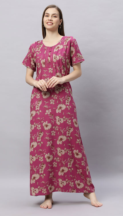 Womens Nightwear Full-Length Nighty