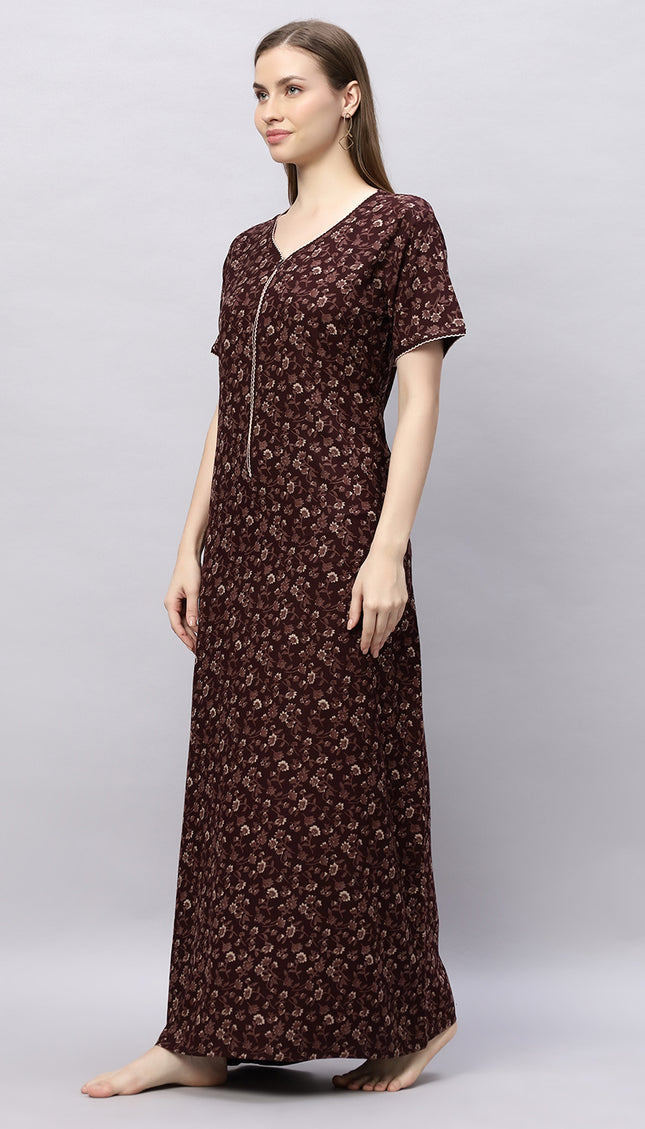 Womens Nightwear Full-Length Nighty