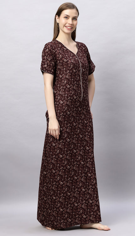 Womens Nightwear Full-Length Nighty
