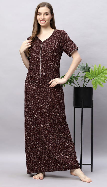 Womens Nightwear Full-Length Nighty