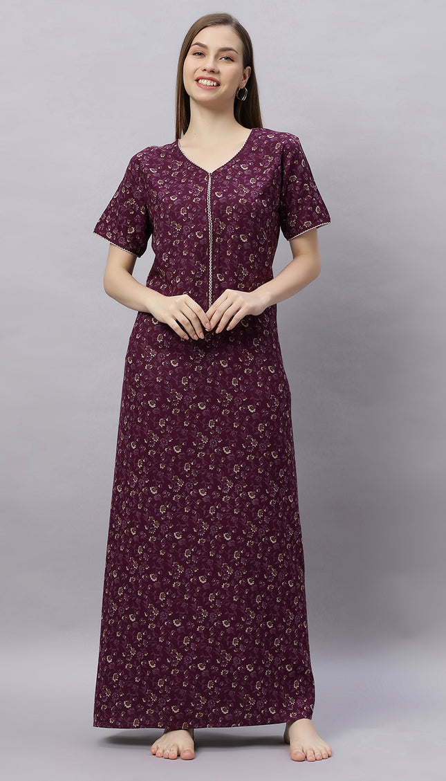Womens Nightwear Full-Length Nighty