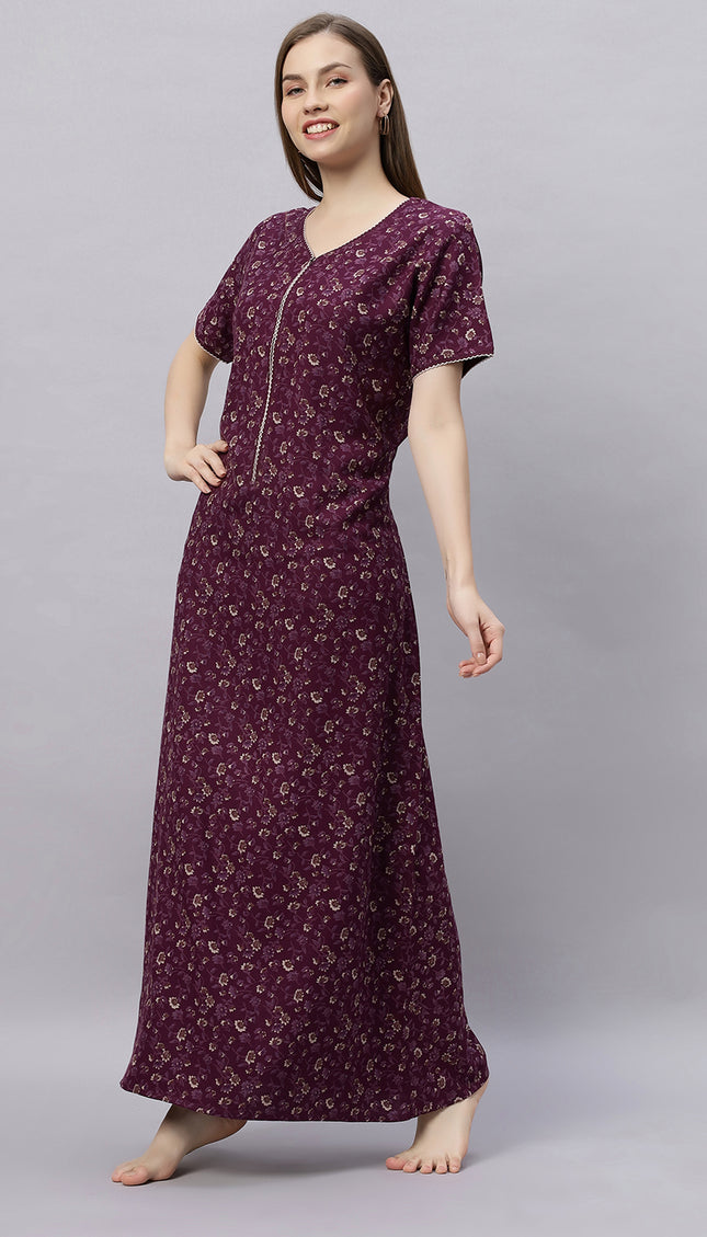 Womens Nightwear Full-Length Nighty