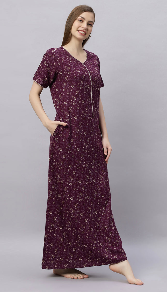 Womens Nightwear Full-Length Nighty