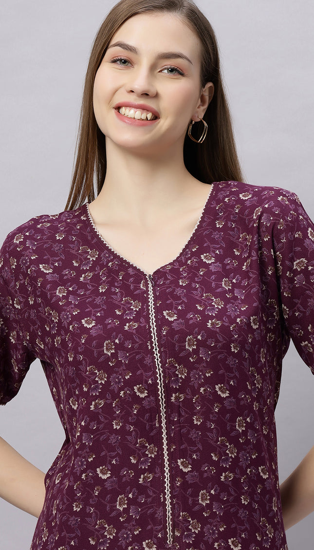 Womens Nightwear Full-Length Nighty
