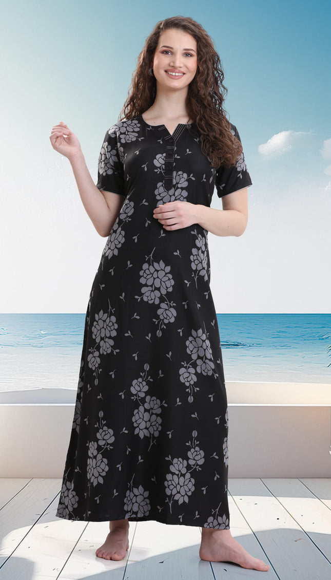 Womens Nightwear Full-Length Nighty