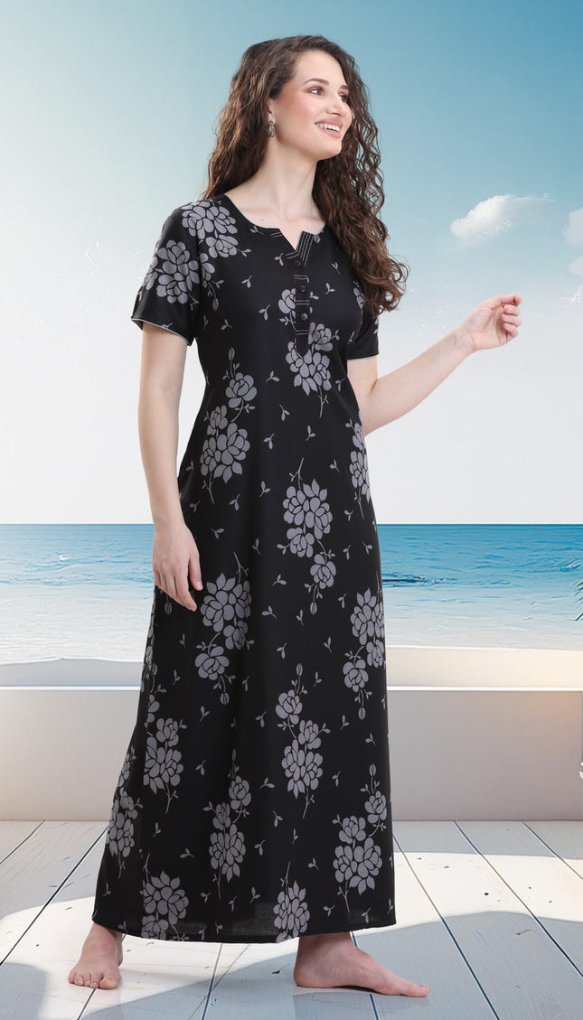 Womens Nightwear Full-Length Nighty