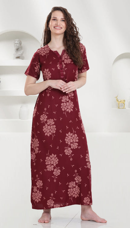 Womens Nightwear Full-Length Nighty