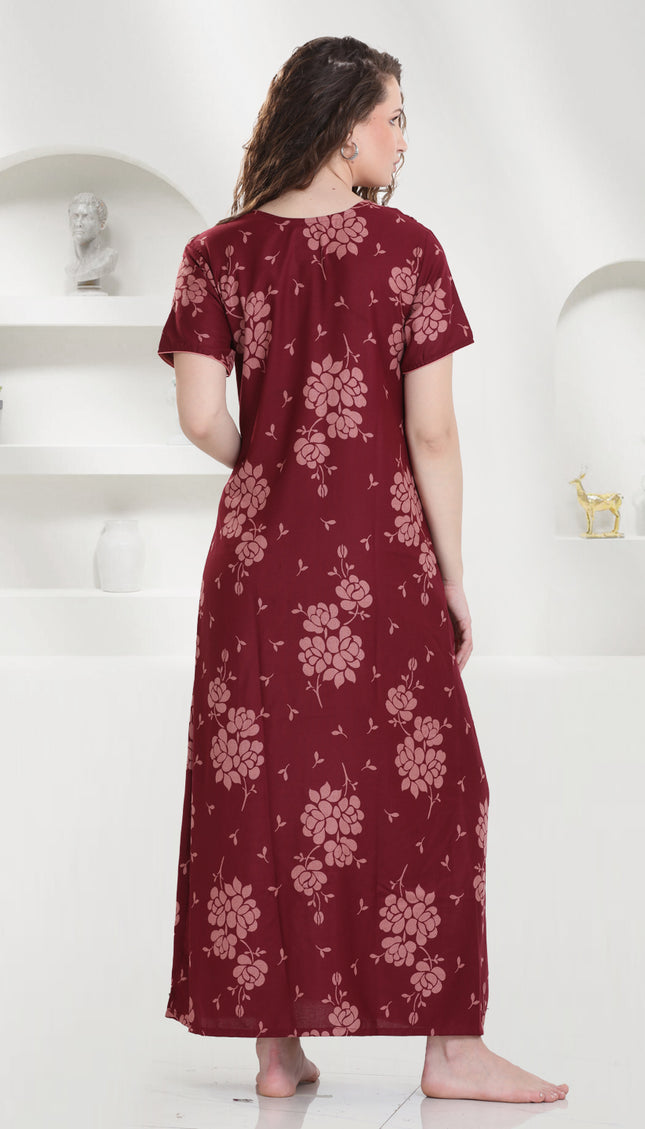 Womens Nightwear Full-Length Nighty
