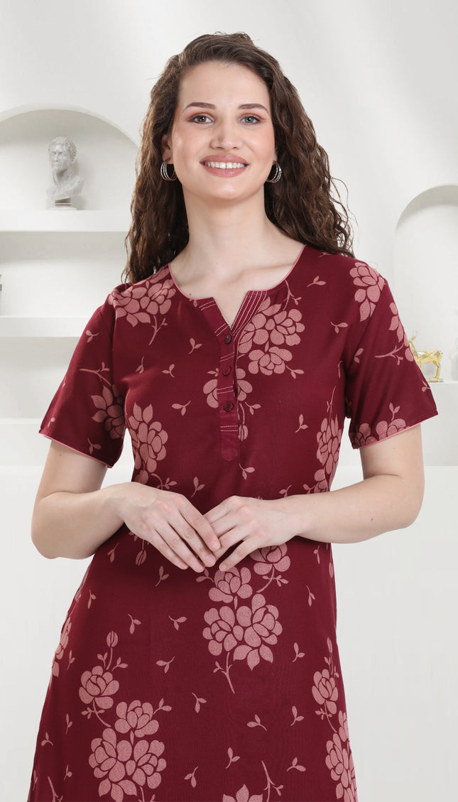 Womens Nightwear Full-Length Nighty