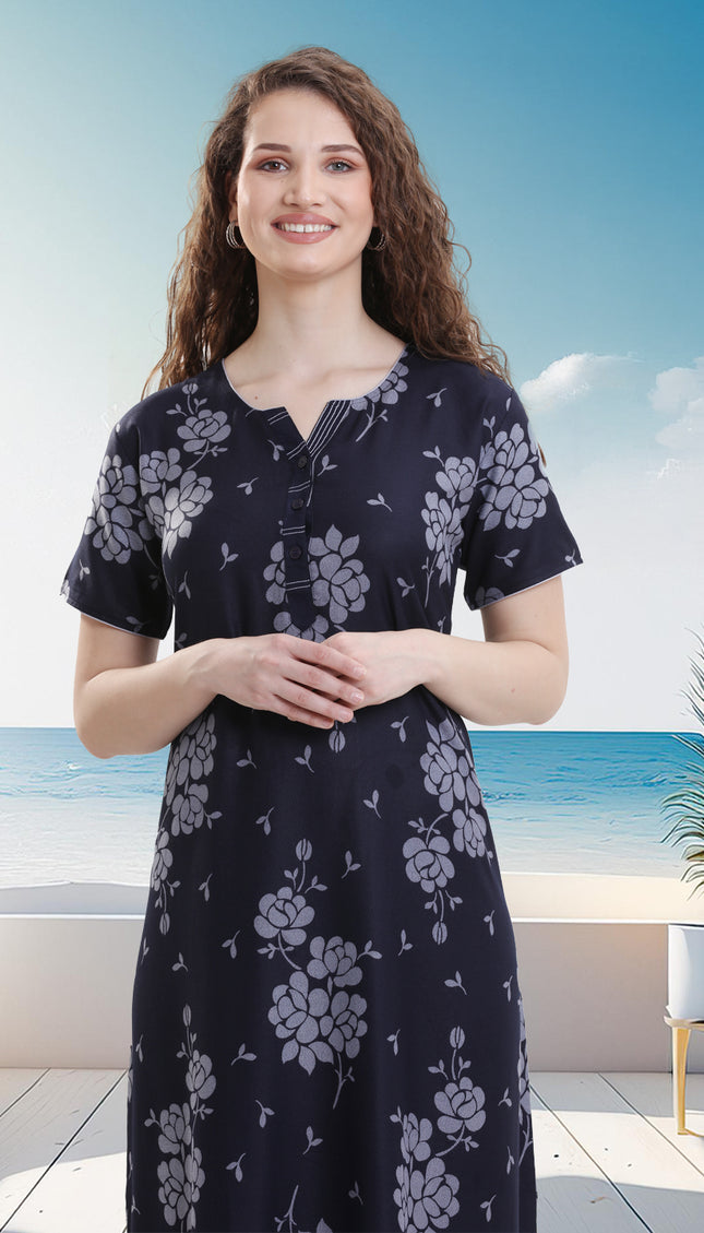 Womens Nightwear Full-Length Nighty