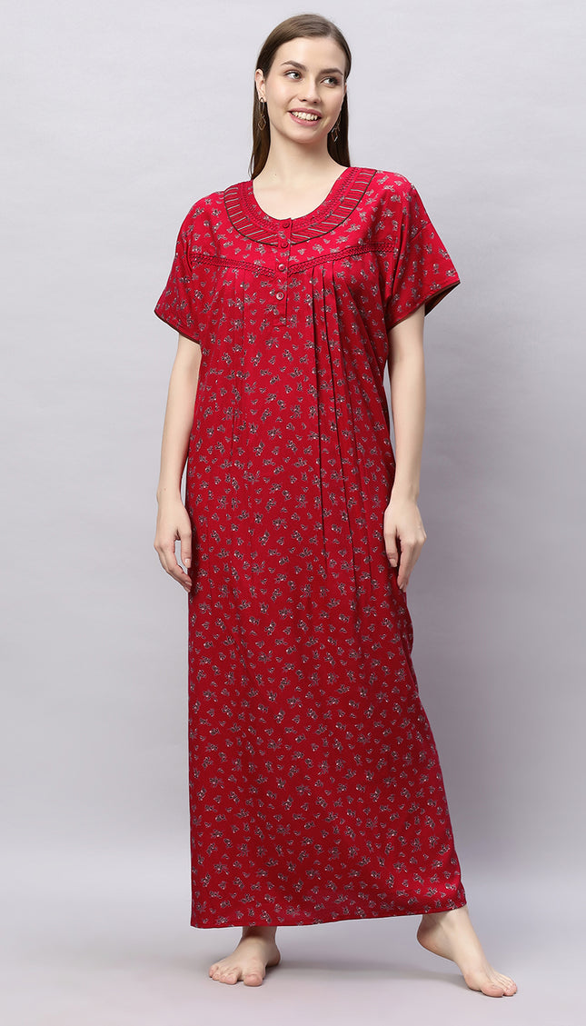 Womens Nightwear Full-Length Nighty