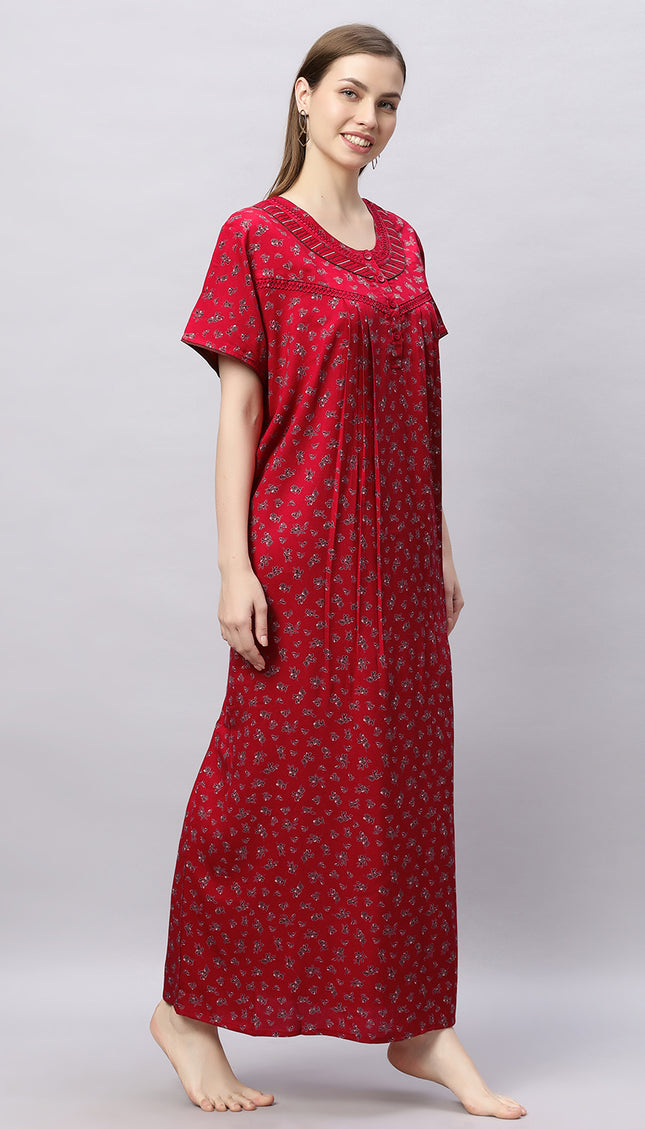 Womens Nightwear Full-Length Nighty