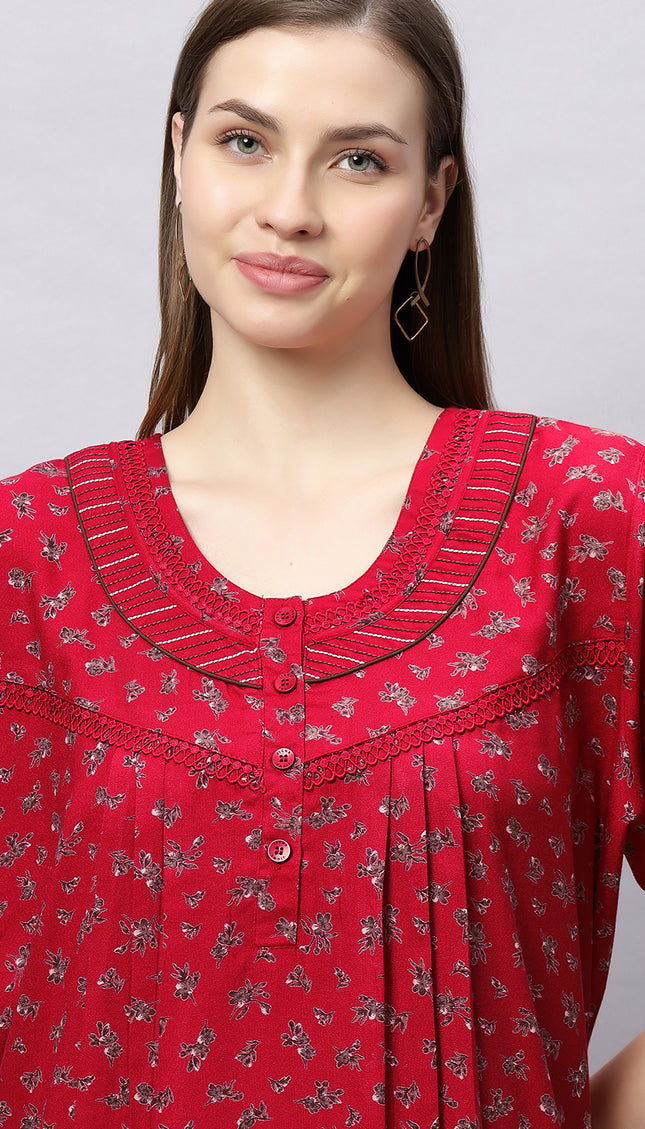 Womens Nightwear Full-Length Nighty