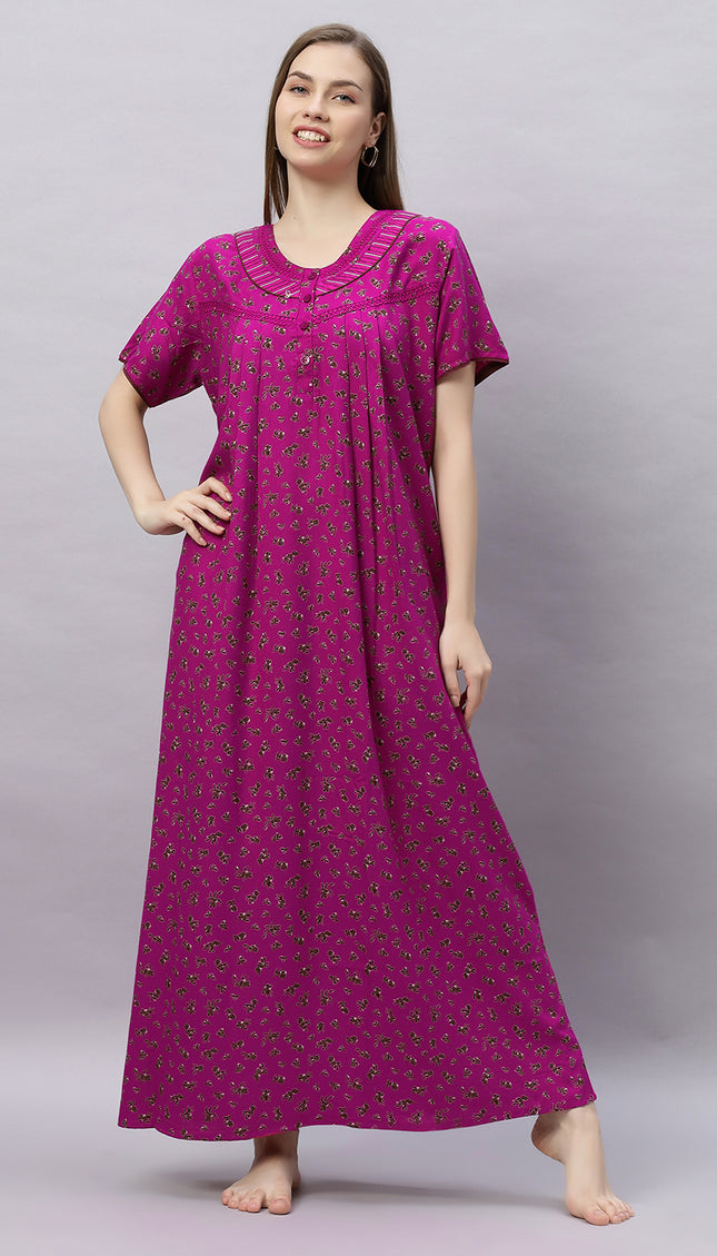 Womens Nightwear Full-Length Nighty