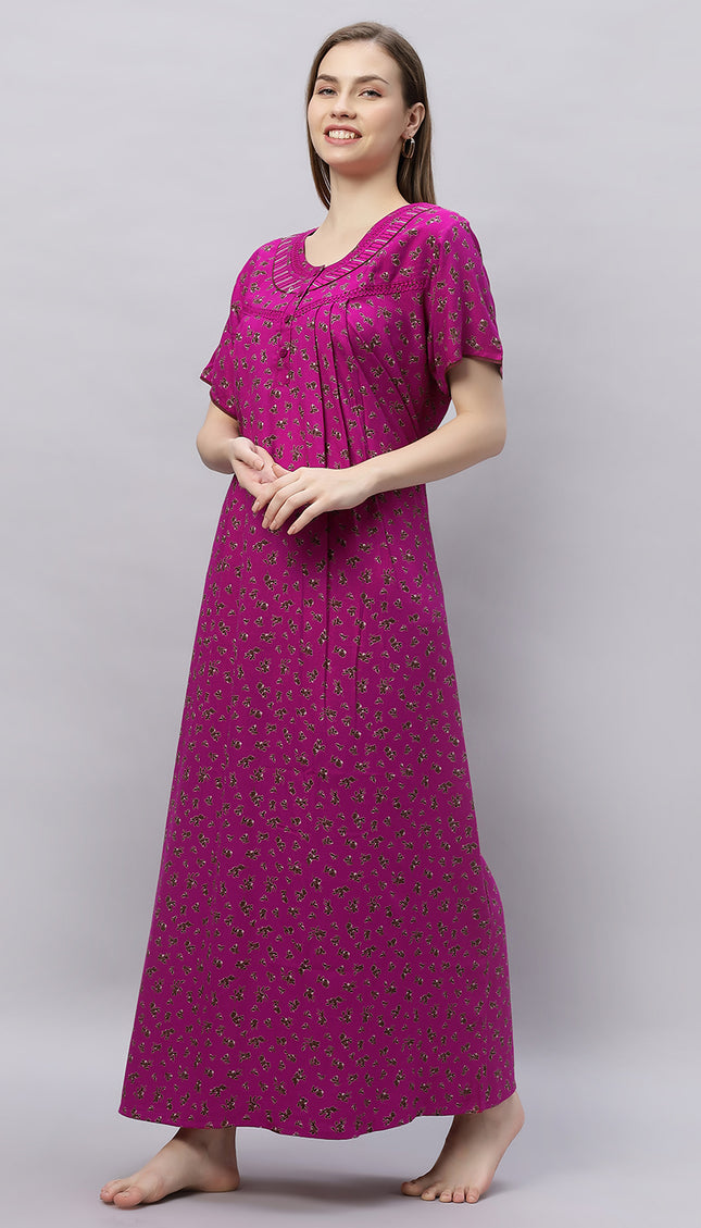 Womens Nightwear Full-Length Nighty