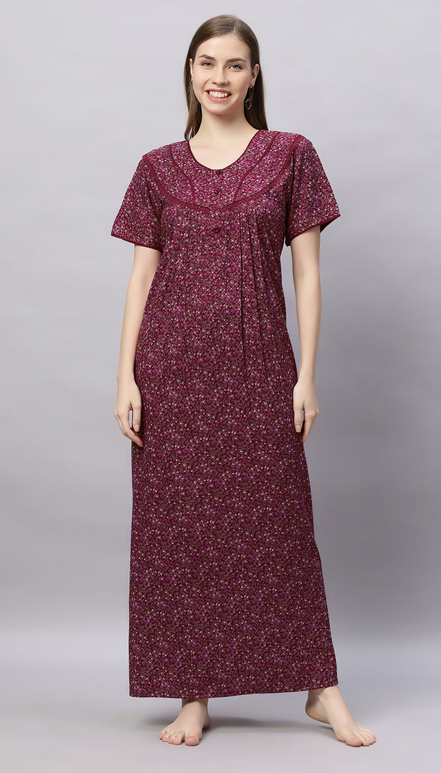 Womens Nightwear Full-Length Nighty