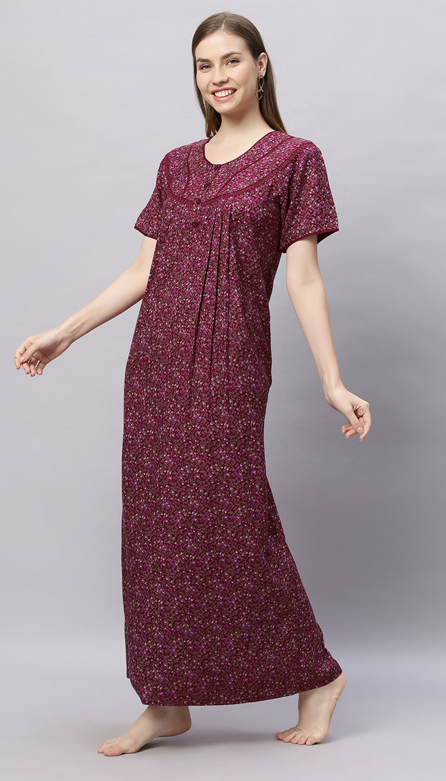 Womens Nightwear Full-Length Nighty