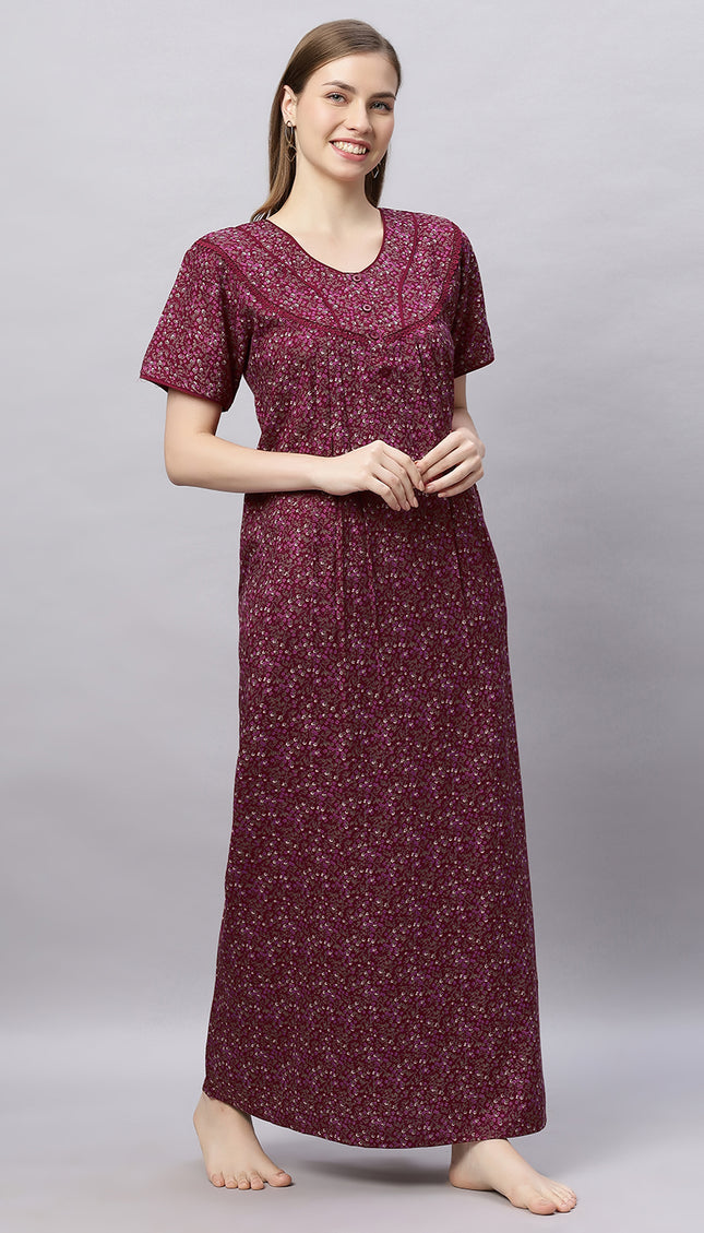 Womens Nightwear Full-Length Nighty